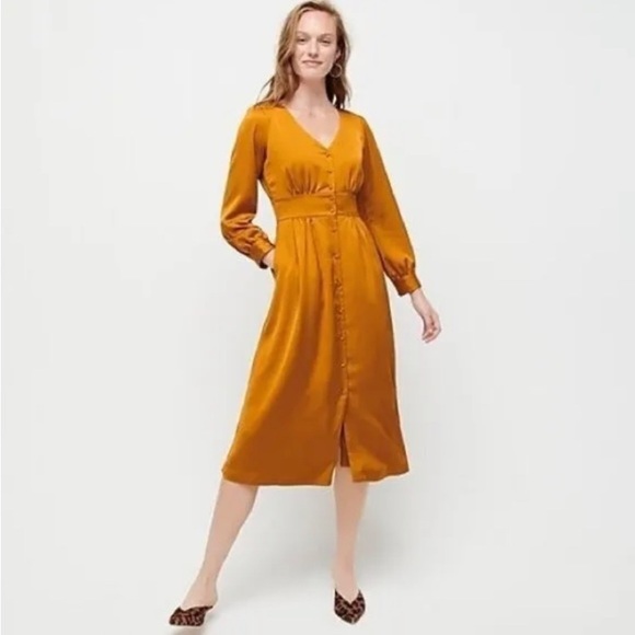 J. Crew midi dress- Size 16 - Picture 1 of 5